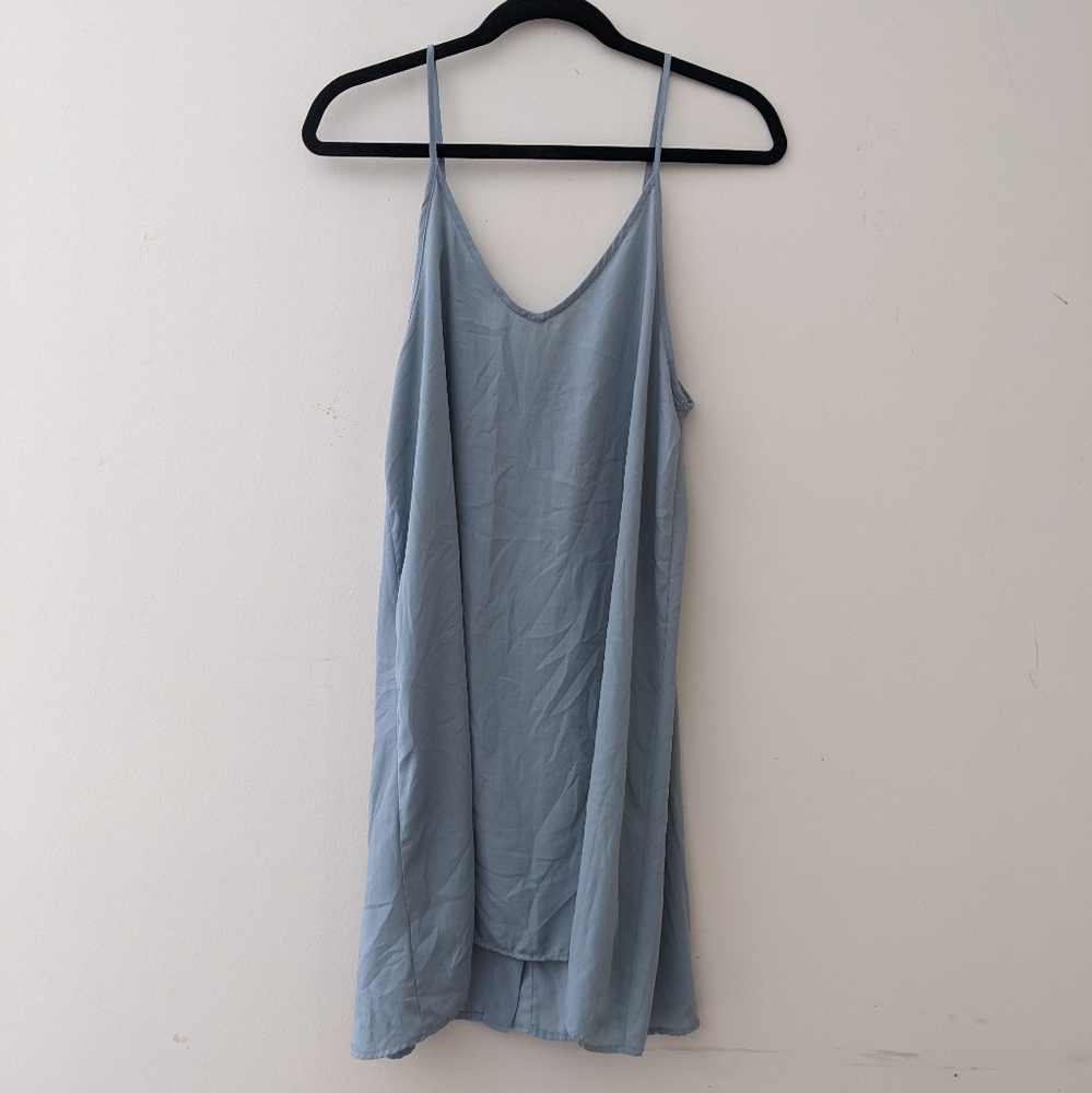 Sage Green Slip Dress